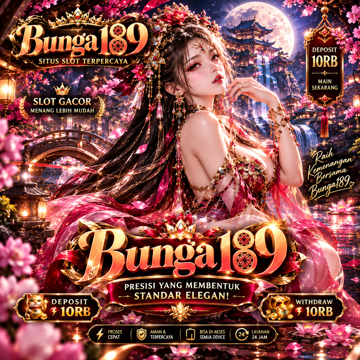 Banner Utama BUNGA189